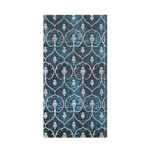 Paperblanks Arabica 12 Month Diaries 2023, Blue, Horizontal - Slim (180 x 95) 160p - Image 3