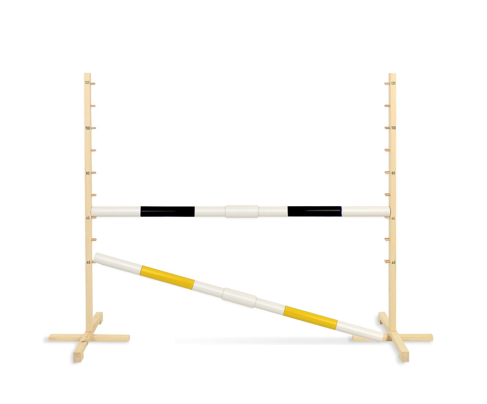 Obstacle Hobby Horse ajustable 160cm pour progresser en saut chez soi - 8