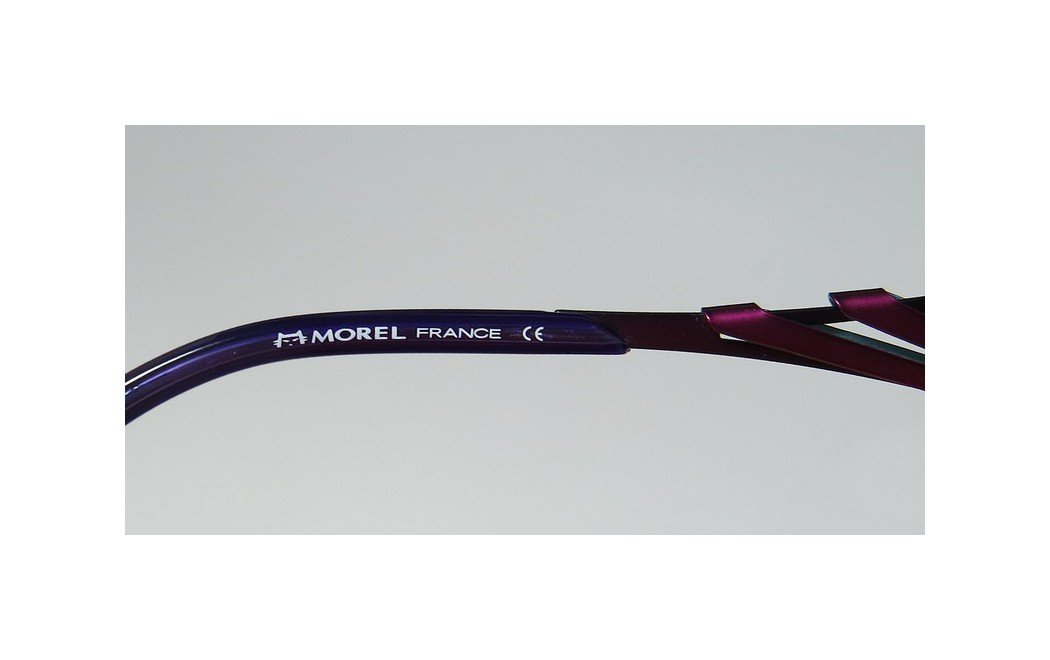 Koali By Morel 6919k Damskie/Panie Designerskie Pełne Oprawki Naturalne Materiały Hip Case Fantazyjne okulary/Okulary (50-17-135, Fioletowy/Fioletowy/Morski)