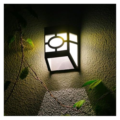 Applique murale solaire décorative pour éclairage nocturne de cour - 2