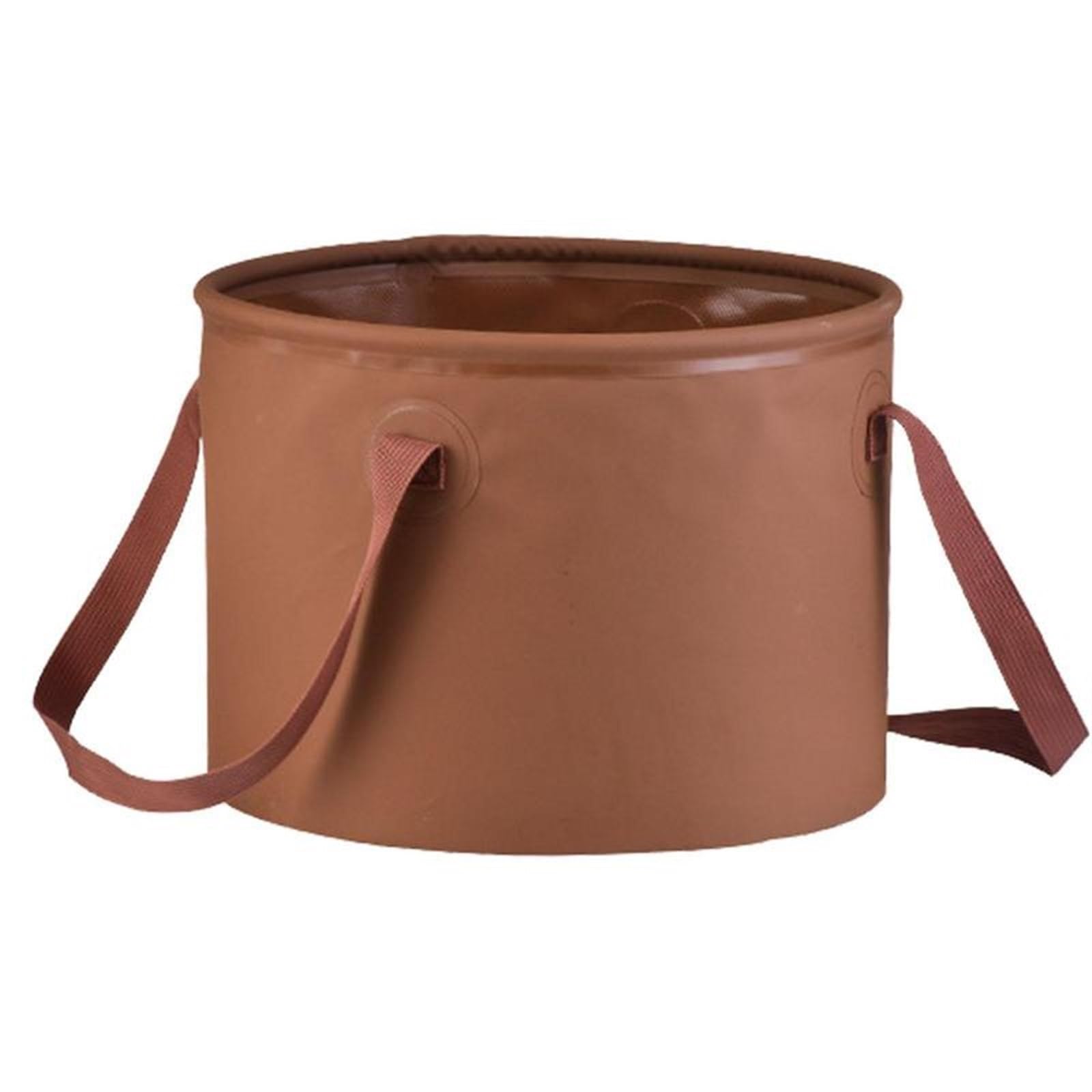 JINGYAN Collapsible washing up Bowls Collapsible Wash Basin Foot Washbasin Travel Fishing Hiking Outdoor Camping Protable Folding Bucket Water Container