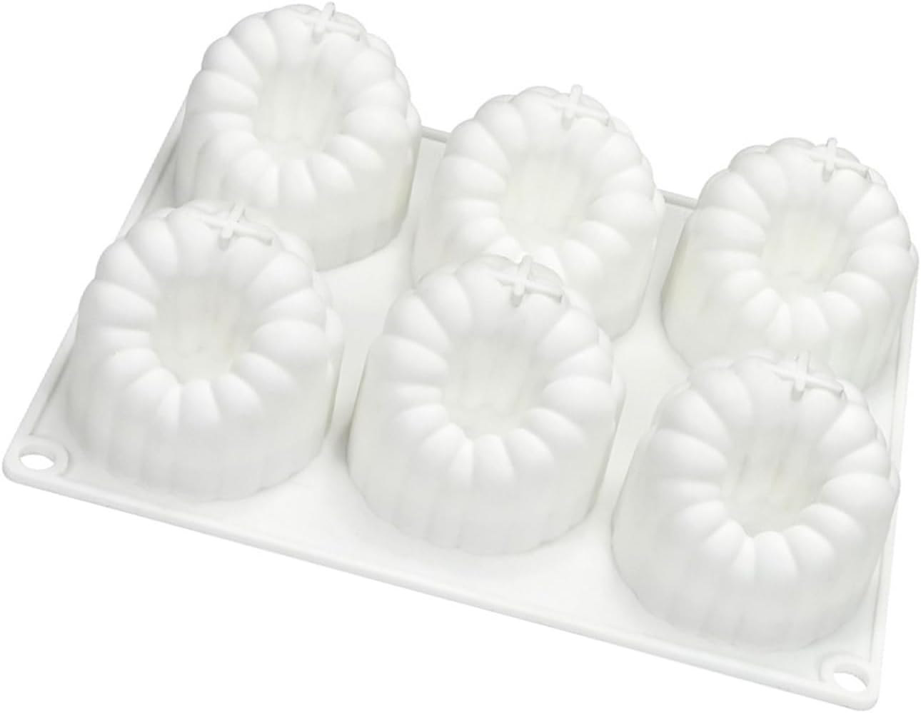 6 Cavity Large Raspberry Mousses Cake Mold Food Grade Silicone Chocolate Dessert Baking Mould Family Gathering Bakeware