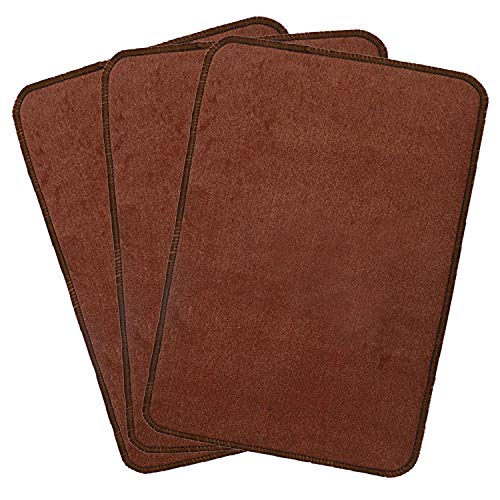 Kuber Industries Microfiber Anti Slip 3 Pieces Door Mat 22"x14", Brown - CTKTC21921 (B07XTJR28X) Amazon Price History, Amazon Price Tracker