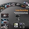 1080P Dual Dash Camera for Car Front and Inside Dashcam Car Security Video Recorder,170°Wide Angle Vehicle Cam,WDR,G-Sensor,2’’ IPS Screen,Loop Recording,Night Vision (Dual Dash Cam Without Card) #4