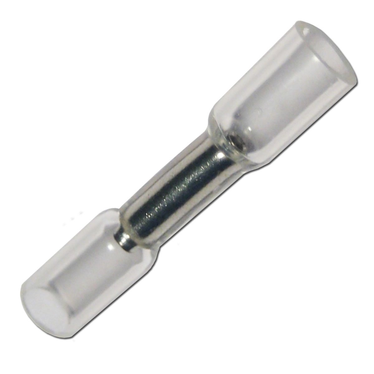 world-trading-net Quetschhülse Stossverbinder Transparent für 0,1-0,5mm², 10 Stück
