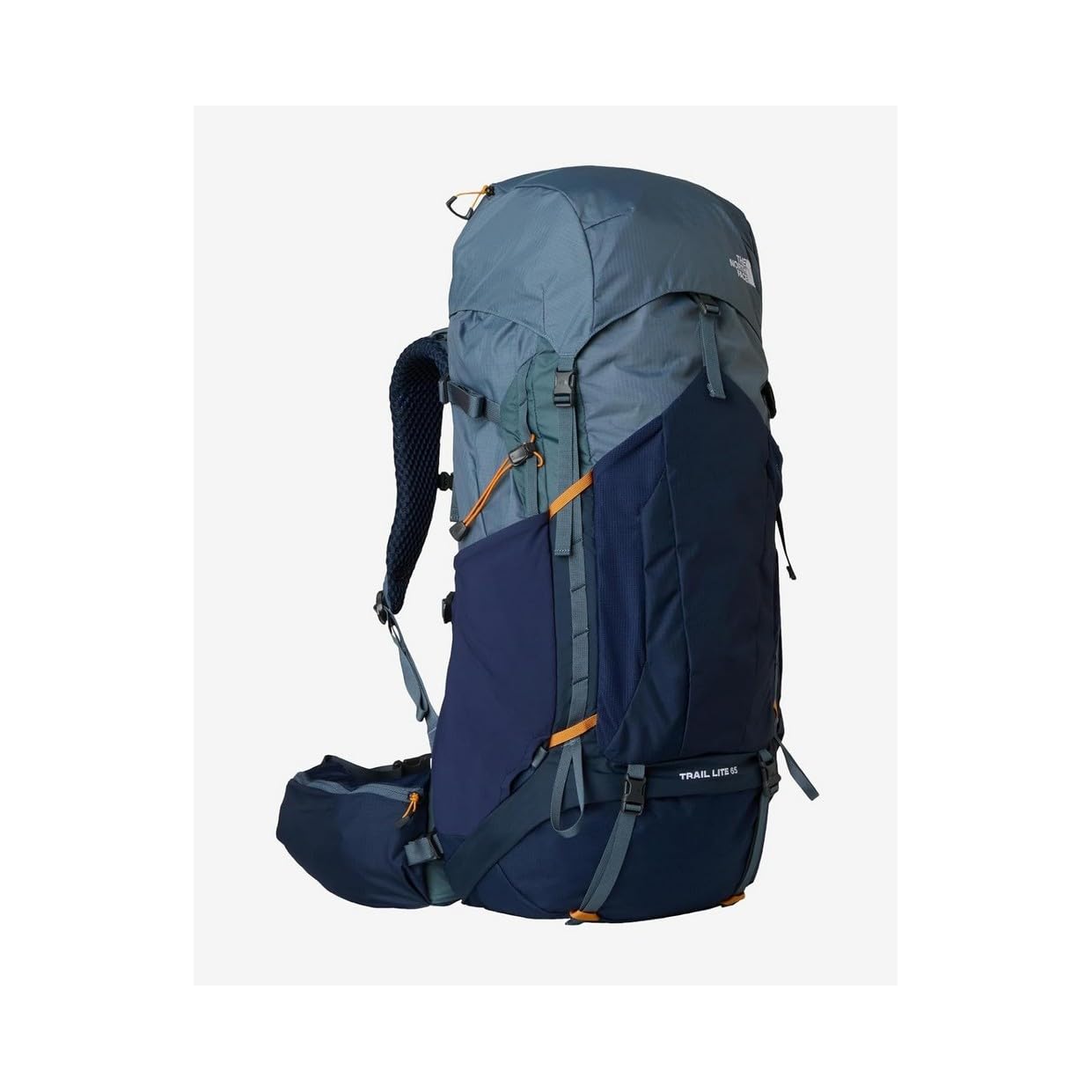 The North Face Unisex Trail Lite 65L Backpack, Granite Grey/Summit Nav