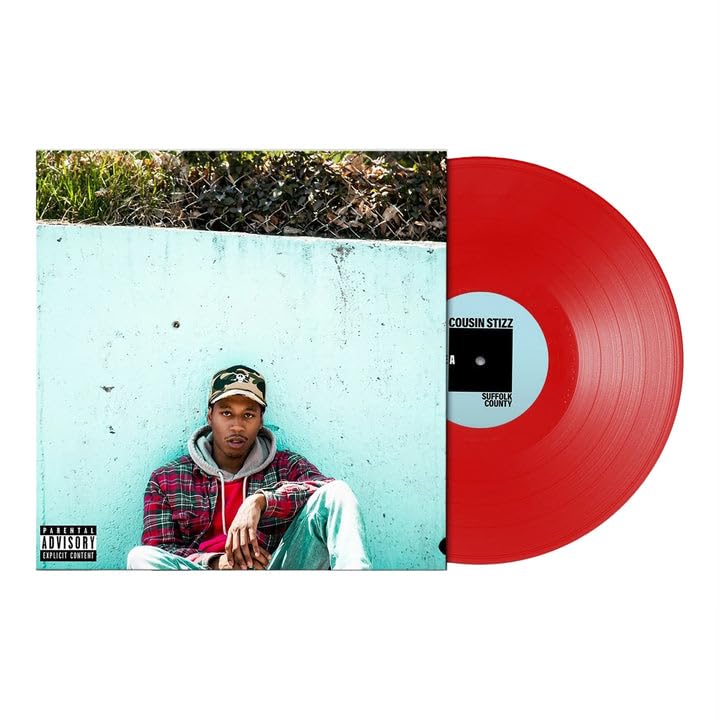 Cousin Stizz - Suffolk County - Disco rosso opaco esclusivoexplicit_lyrics