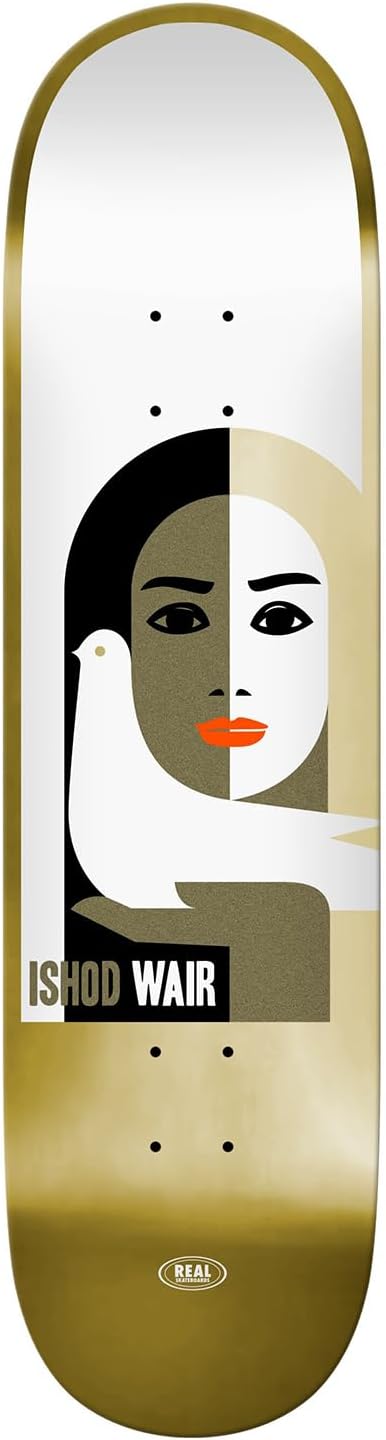 Real Skateboard Deck Ishod Peace LTD Foil DBX 8.5" x 31.85"