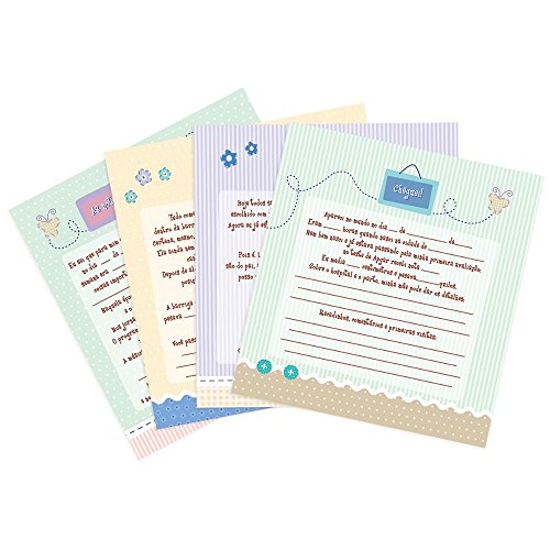 Álbum de Fotos Bebê Tecido Azul - 200 Fotos 10x15 cm - 24,5x23 cm