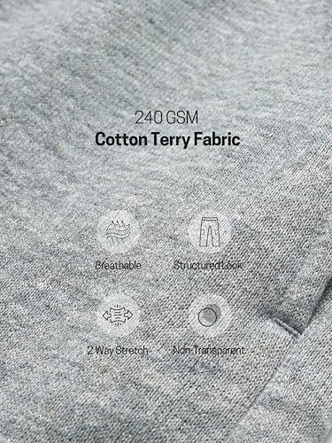 Image of Fflirtygo Mens Straight Fit Track Pants with Zip Pockets | Cotton Joggers Gym | Lower for Men | Sweatpants Sizes Upto 6XL