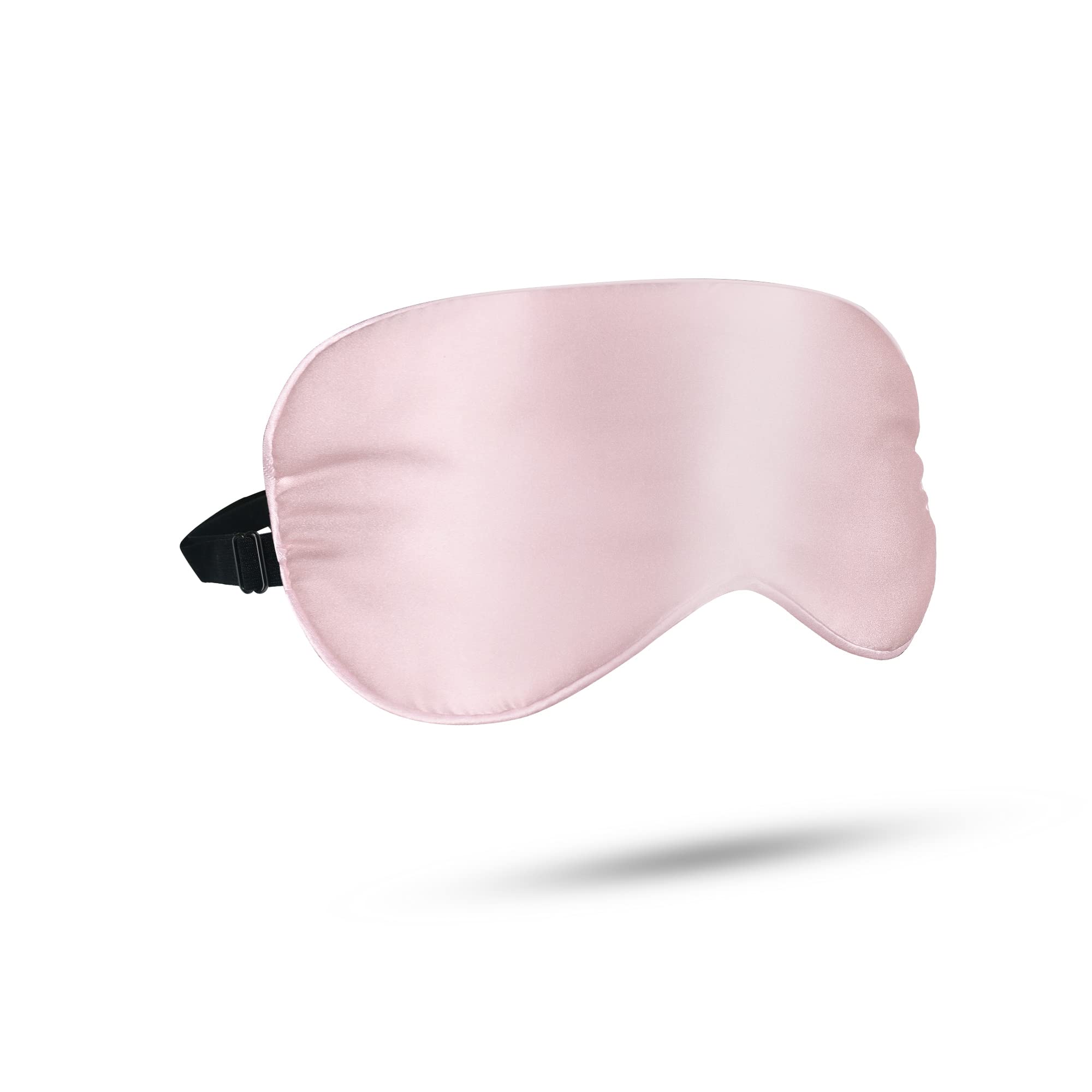 Luxtude Silk Eye Masks for Sleeping Blackout, Natural Mulberry Silk Sleep Masks, Organic Satin Sleeping Mask, Blindfold, Eyemask, Night Masks-Pink