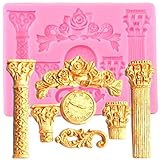 🎂MATERIAL SEGURO: este molde para pasteles está hecho de silicona 100% de grado alimenticio, libre de BPA, ecológico, no tóxico, flexible, reutilizable y duradero que protege la salud de su familia, resistente a temperaturas de -40 a 230 grados Celsius ( -40 ℉ a + 440 ℉), completamente seguro de usar en congeladores, hornos, hornos microondas y lavavajillas.