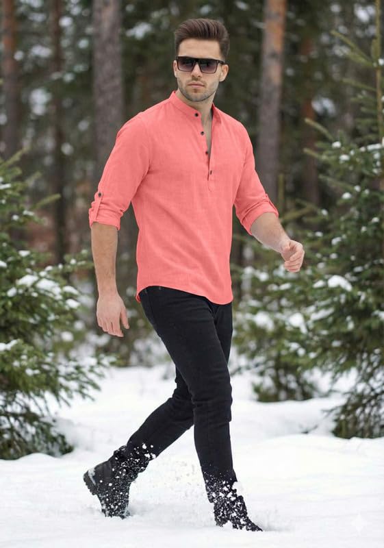 Image of Men Short Kurta