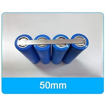 Nikel Tel 6mm x 50 mm Lehimlenebilir Pil Bağlantı Teli 18650 Lion Lityum Batarya%99 96 Saf Nikel Şerit NiMh