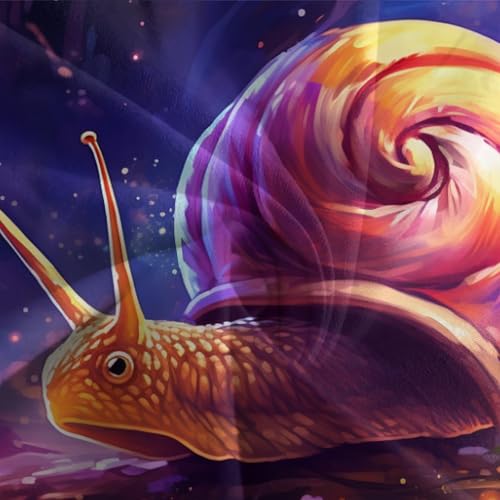 Parure de lit escargot 3D pour une chambre nature et relaxante