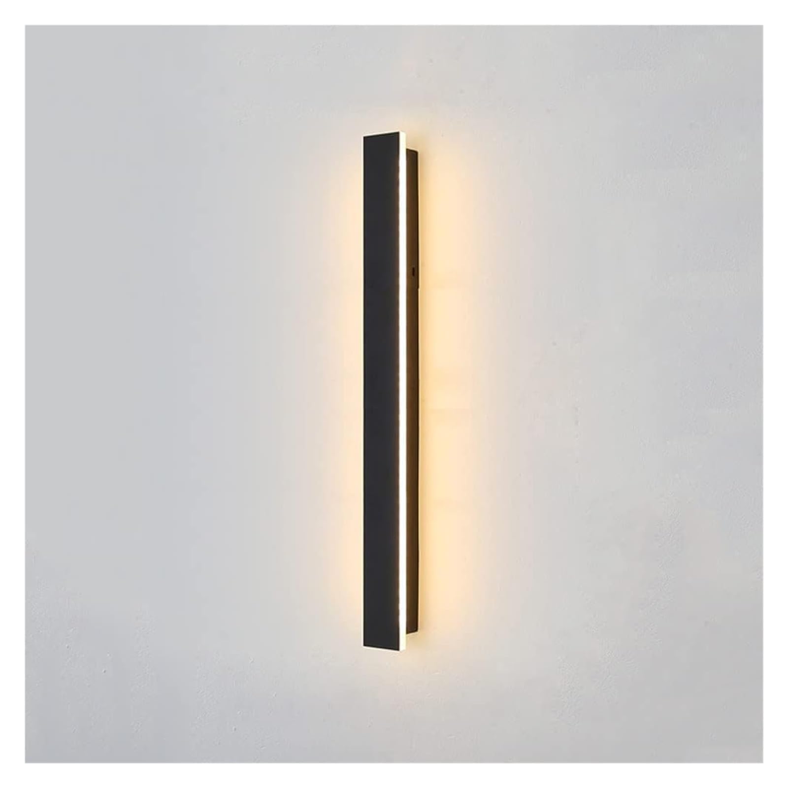 HXYSXHJUO Wall Lamp Outdoor Sconce LED Mount Light Long Strip Black Sconces Lighting, Exterior Linear Lamps IP65 Waterproof Porch Lights for Garden Patio Garage Peace