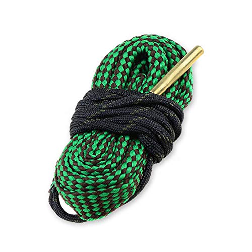 EFFUN Bore Snake Cleaner Kit Cord Rope Brass, Bore Snake Cleaner Rifle Pistol Shotgun Gun Kit Cord Rope Brass for 5.56mm .22 .223 .25 Caliber 1 Pack