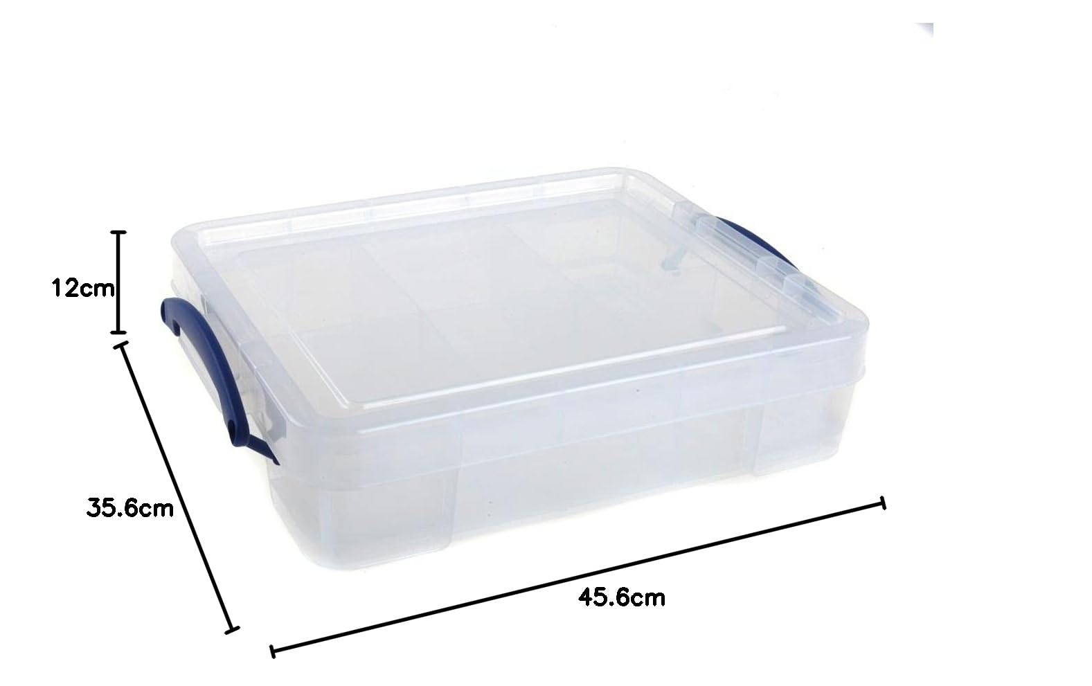 Really Use Box 11C - Contenitore da 11 litri, trasparente