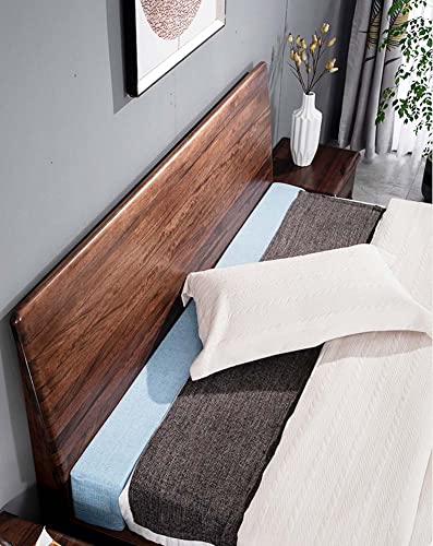 SJH Bettbrücken-Matratzenfüller, Memory-Schaum-Kopfteil/Wand-/Bettlückenfüller, rechteckiges Kissen, Doppelbett-Anschluss, um ein Herunterfallen zu verhindern
