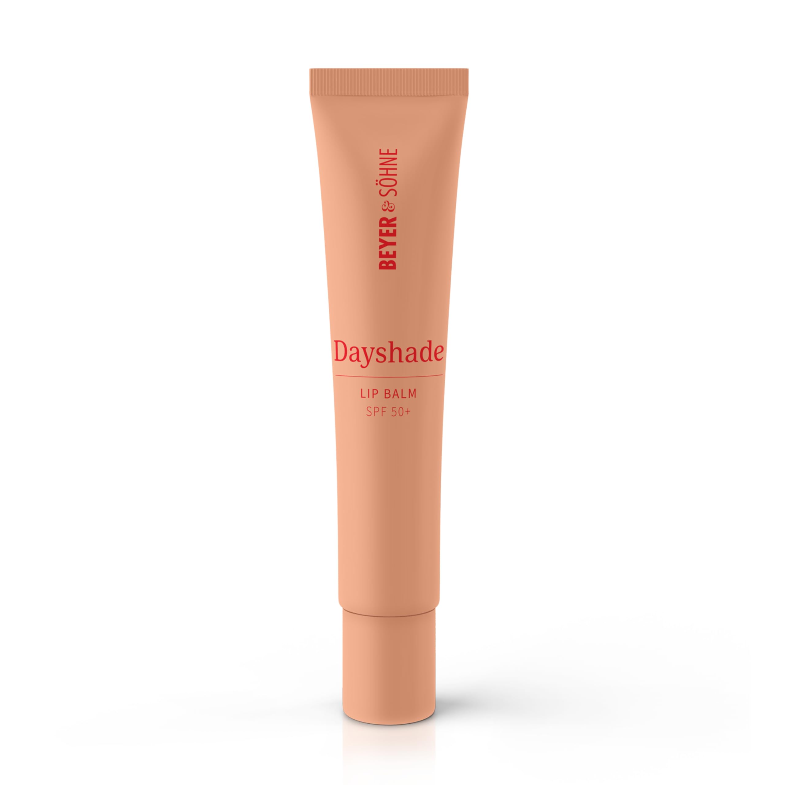 Beyer & Söhne Dayshade Lip Balm SPF 50+ – Lippenpflege mit sehr hohem UVA- & UVB-Schutz – Hyaluron, Ceramide & Vitamin C pflegen die Lippen intensiv