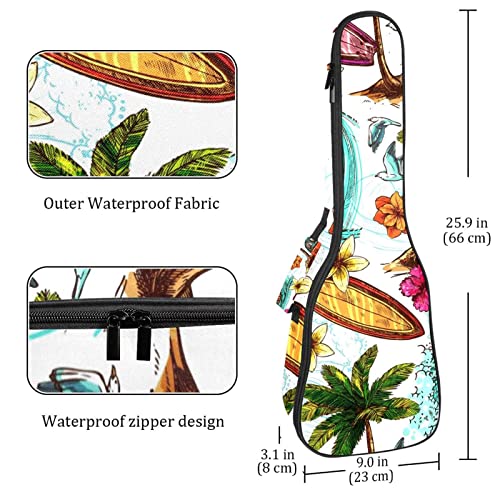 Sac de rangement pour ukulélé soprano antichoc 10 mm