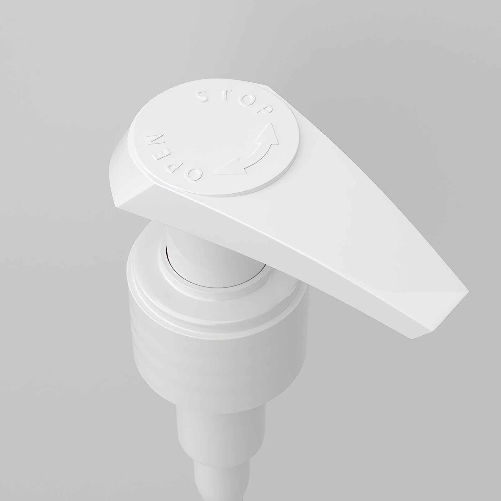 24 Pezzi 200ml flaconi vuoti da Bianco, ricaricabili, in plastica da viaggio, per lozione e shampoo Cosmetica Bottiglie con Pompa Flaconi di Lozione