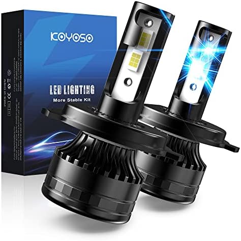 Kit Lampadine LED H7 KOYOSO 90W 16000LM - Per Fari Lenticolari Auto, 6500K Bianco Freddo 12V - Foto 3