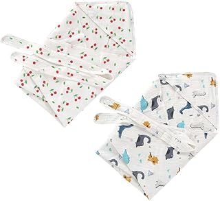 KOMBIUDA 1 Conjunto 2 Pçs Swaddle Cobertor De Algodão Para Bebê Cobertor De Algodão Orgânico Cobertor De Algodão Para Bebê Cobertor De Musselina Cobertor De Banho Saco De Dormir