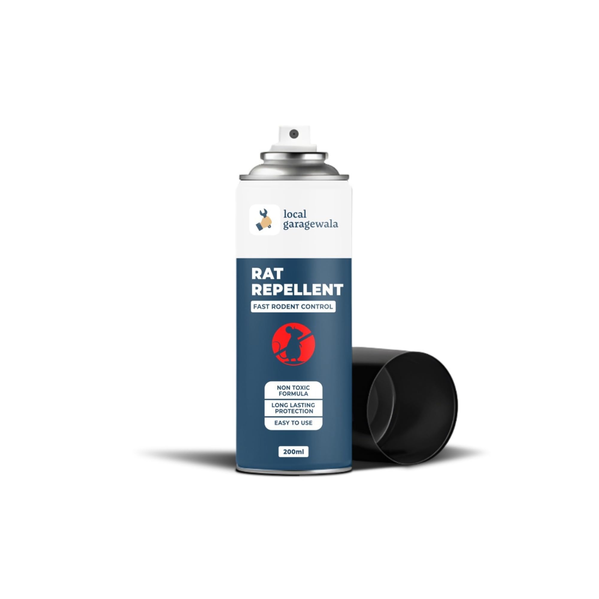 Local Garagewala Rat Repellent Spray, Non-Toxic Formula, Long Lasting Protection, for Cars and Home Use (200 mL)-image-13