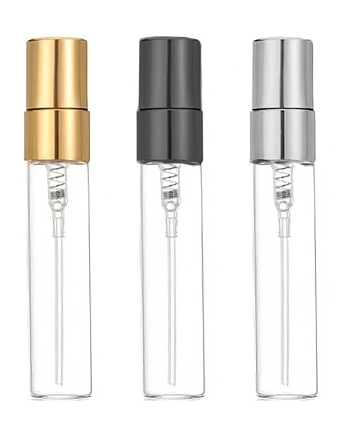 IPNSDON 3er-Pack Parfümflaschen – Nachfüllbare Reisezerstäuber, 10 Ml, Transparent, Mit Ventil Zum Einfachen Befüllen