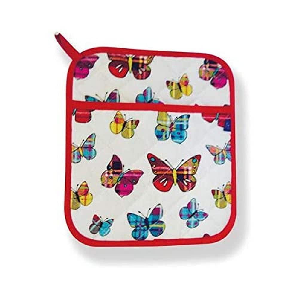 Dc Supplies Tartan Butterflies Pot Scott Inness Mitt