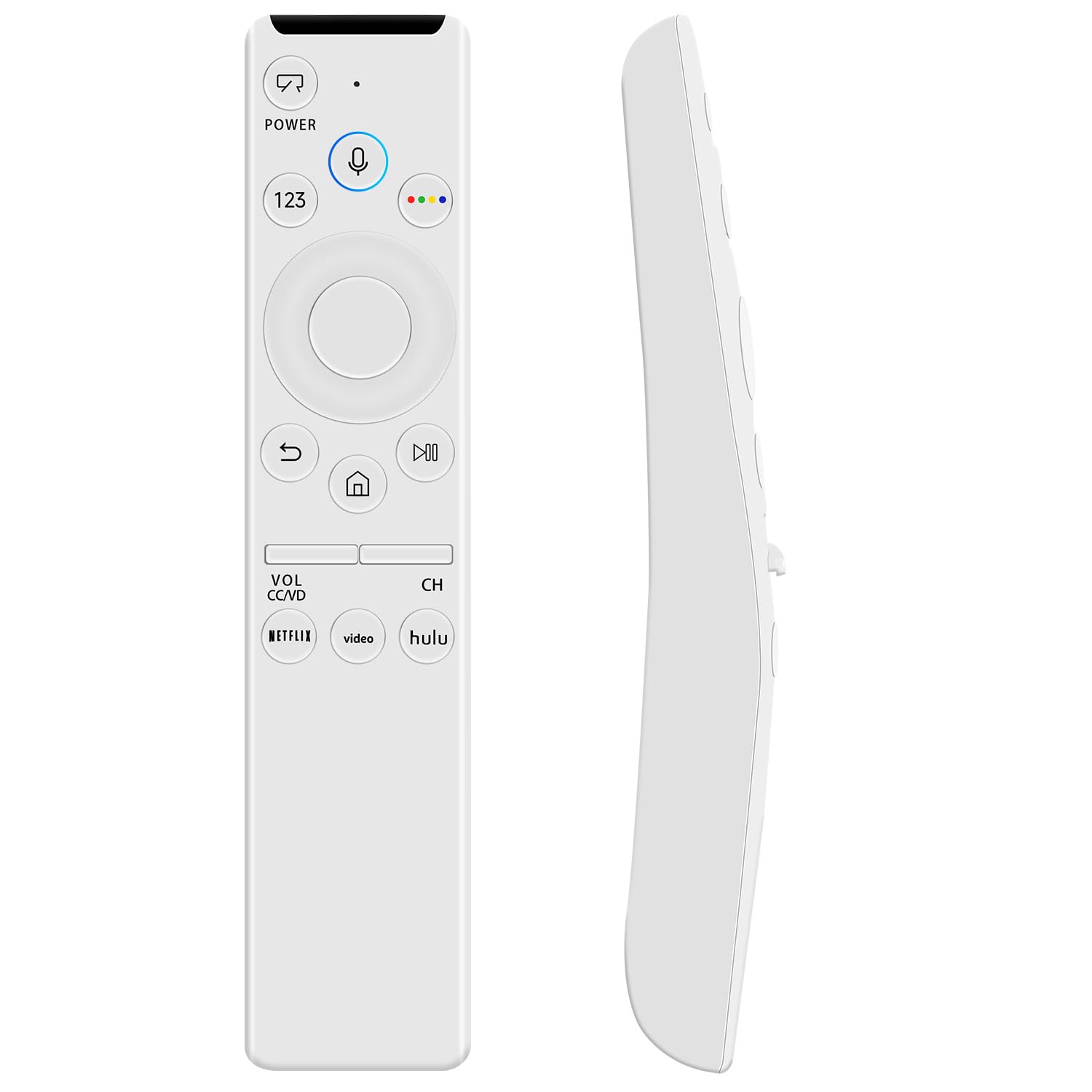 Voice Replacement for Samsung-TV-Remote Control, Compatible for All Samsung Smart TV Remote with Voice Function