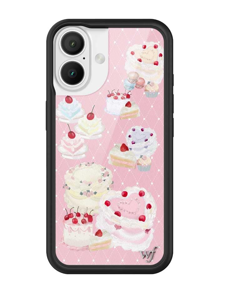 Image of Wildflower Cases - Compatible with iPhone 16 | Protective Bumper, 6.5ft Drop Test Certified, Women Owned Small Business | Sweet Cakes