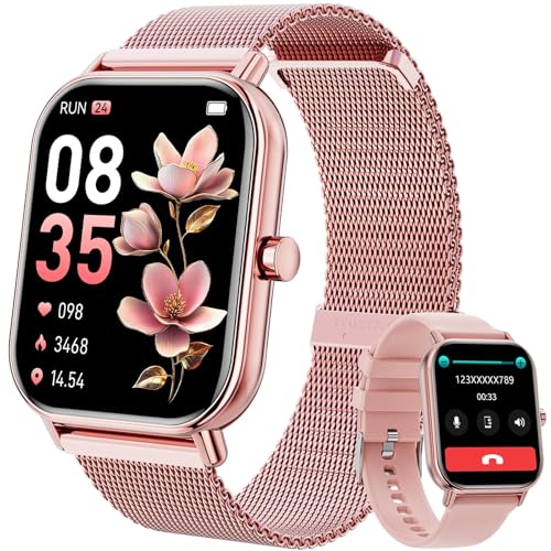 Haulvean Smart Watch for Women Men, Fitness Tracker Watch for