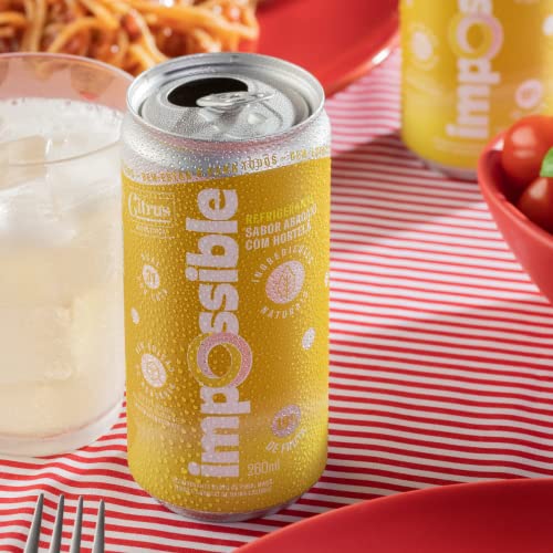 Refrigerante Impossible Abacaxi, Lata 260 ml