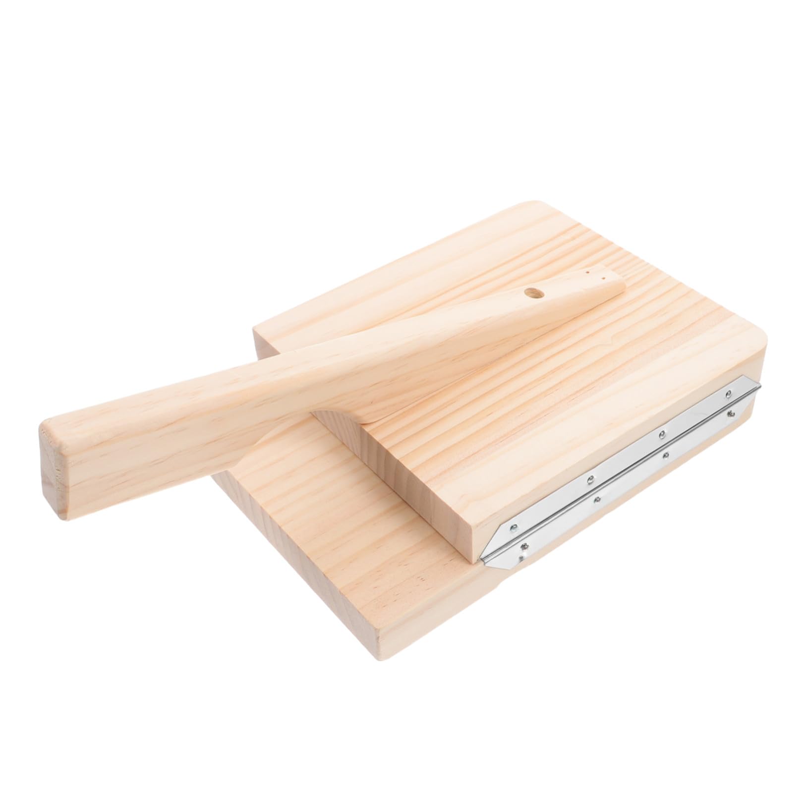 ERINGOGO Strumento in Legno la Pasta per Ravioli, Facile da Usare, Accessorio da Cucina Resistente in Acciaio Inox, per Preparare Sfoglie per Dumpling