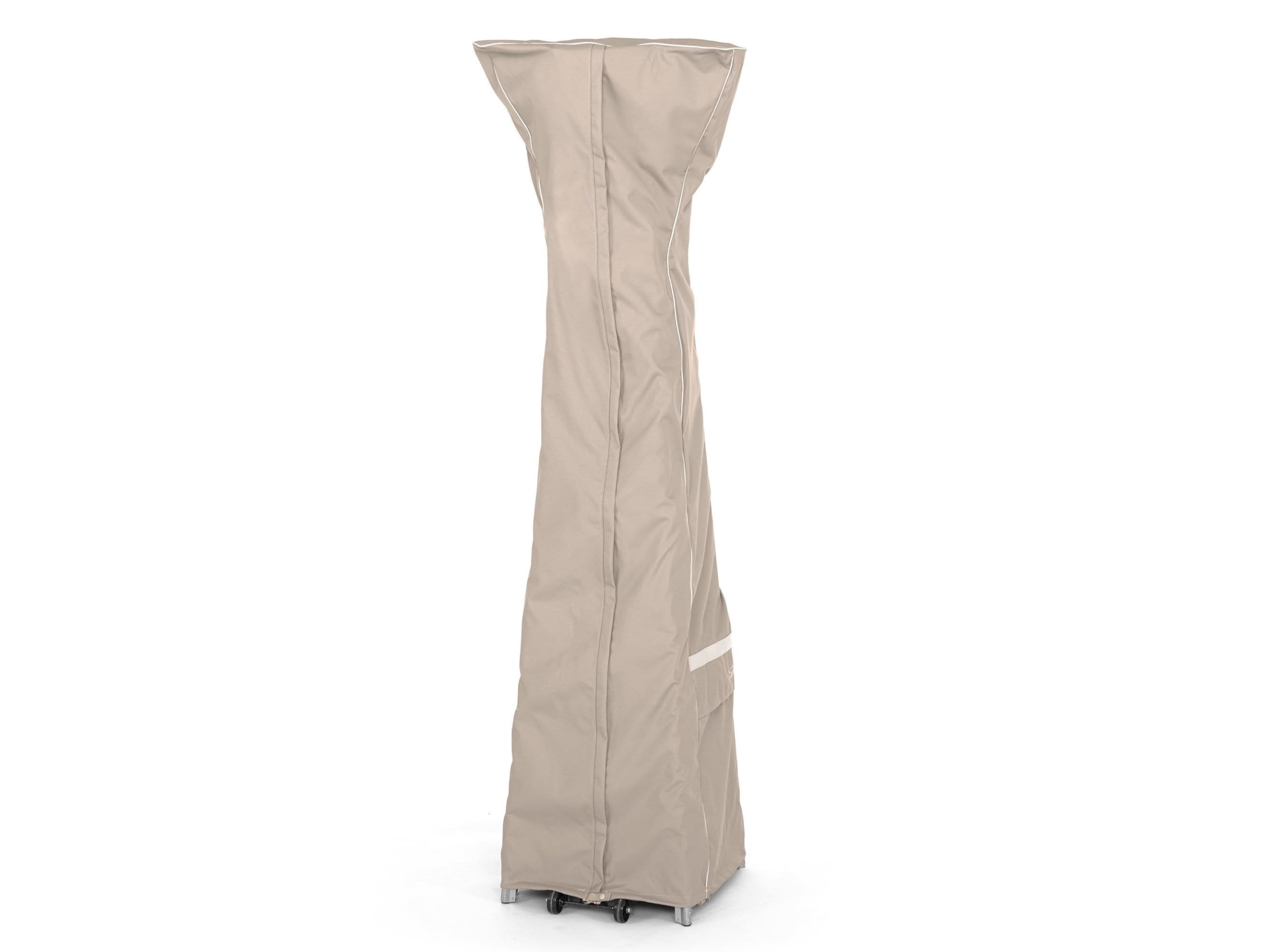 Covermates Square Patio Heater Cover - Premium Polyester, Weather Resistant, Water Resistant Zipper, Grill and Heating, 18W x 87H, Clay