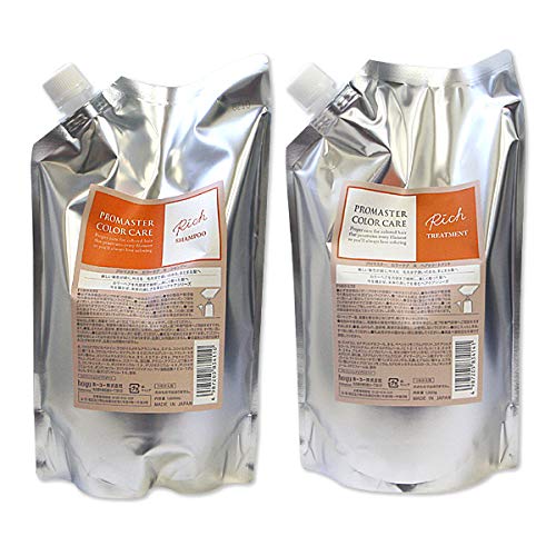 ホーユー プロマスター カラーケア リッチ シャンプー 1000ml 詰め替え用 リッチ ヘアトリートメント 1000g 詰め替え用 シャンプー 価格比較 価格 Com
