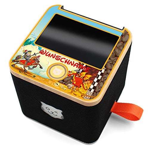 yabaduu Y049 Film de protection design pour Tigerbox avec film de protection d'écran autocollant adapté aux enfants Motif chevalier et dragon Cover