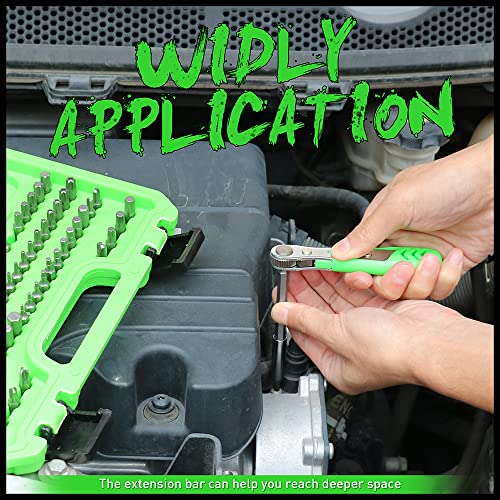 Swanlake Garden Tools SWANLAKE 112Pcs Security Bit Set Screwdriver Bit Set With Ratchet Wrench,Cr-V Steel thumb #7
