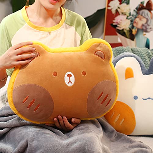 Almofada macia para animais de peluche, almofada em forma de animal, brinquedo de almofada enchiment