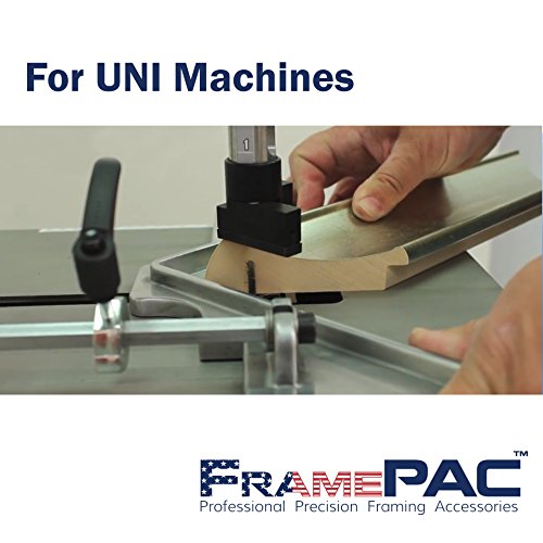 Image of V Nails for Picture Frames Hardwood Universal (UNI) 7mm (1 /4 Inch) [4000 V-Nail Pack, Stacked] - (for use in Automatic V Nailer for Picture Framing, Automatic V Nailer for Picture Frames)