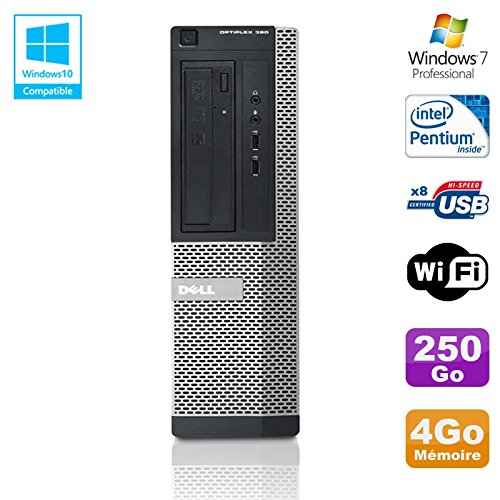 PC DELL Optiplex 390 DT G630 2.7 GHz 4GB 250gb