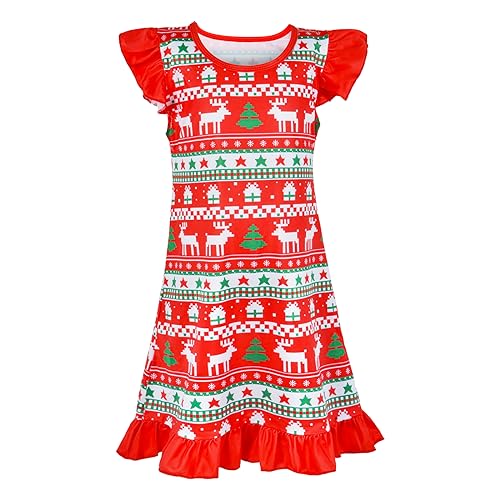 Image of Sylfairy Girls Nightgowns, Unicorn Nightgown Princess Pajama Dresses for Girls Sleepwear Nightie