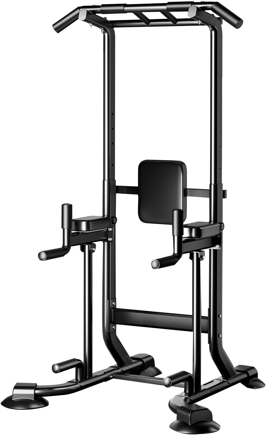 Power Tower, Pull Up Station For home Multi-function Strength Training Workout Equipment with Pull Up Bar and Dip Bar Max Load 660lbs
