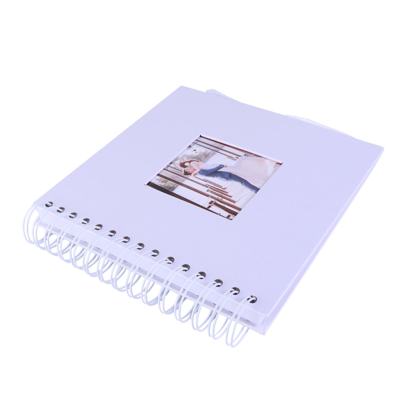 HOODANCOS 8 Wedding Photo Album with Bow DIY Picture Collector for Family Travel Graduation More Simple Slip Method for Easy Use Elegant Craftsmanship