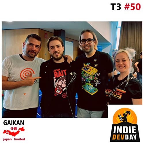 T3 #50 - Con los tomodachis de IndieDevDay en Explora Commodore hablando de videojuegos y Jap&oacute;n Podcast Por  arte de p