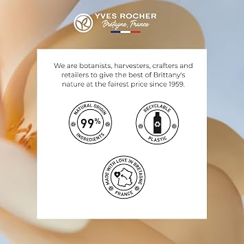 Yves Rocher Monoi de Tahiti Dry Body Oil, Lightweight Non-Greasy Moisturizing Oil with Tiare Flower, Fast-Absorbing After-Sun Body Oil for Smooth Radiant Skin, 4.2 fl oz
