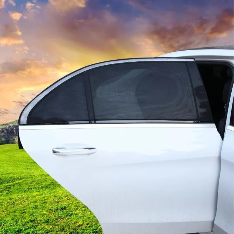 Tendine Parasole per Nissan Leaf -2018,Tendine Parasole Auto Finestrini Laterali,Tende Oscuranti Vetri Auto Block Raggi UV Anti-zanzara e Antipolvere