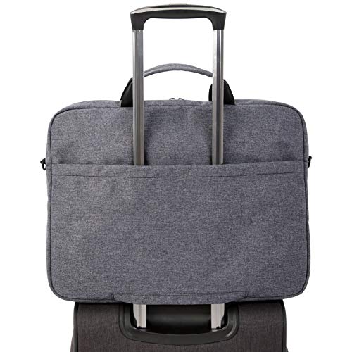 Image of AmazonBasics Urban Laptop and Tablet Case Bag, 17 Inch, Grey